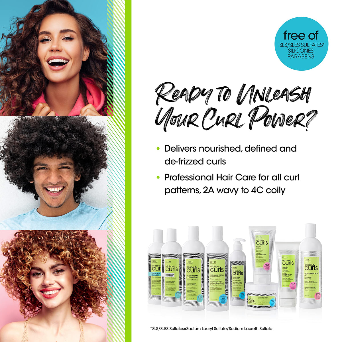 All About Curls Luxe Leave In Detangler closeup of pump dispenser and cap