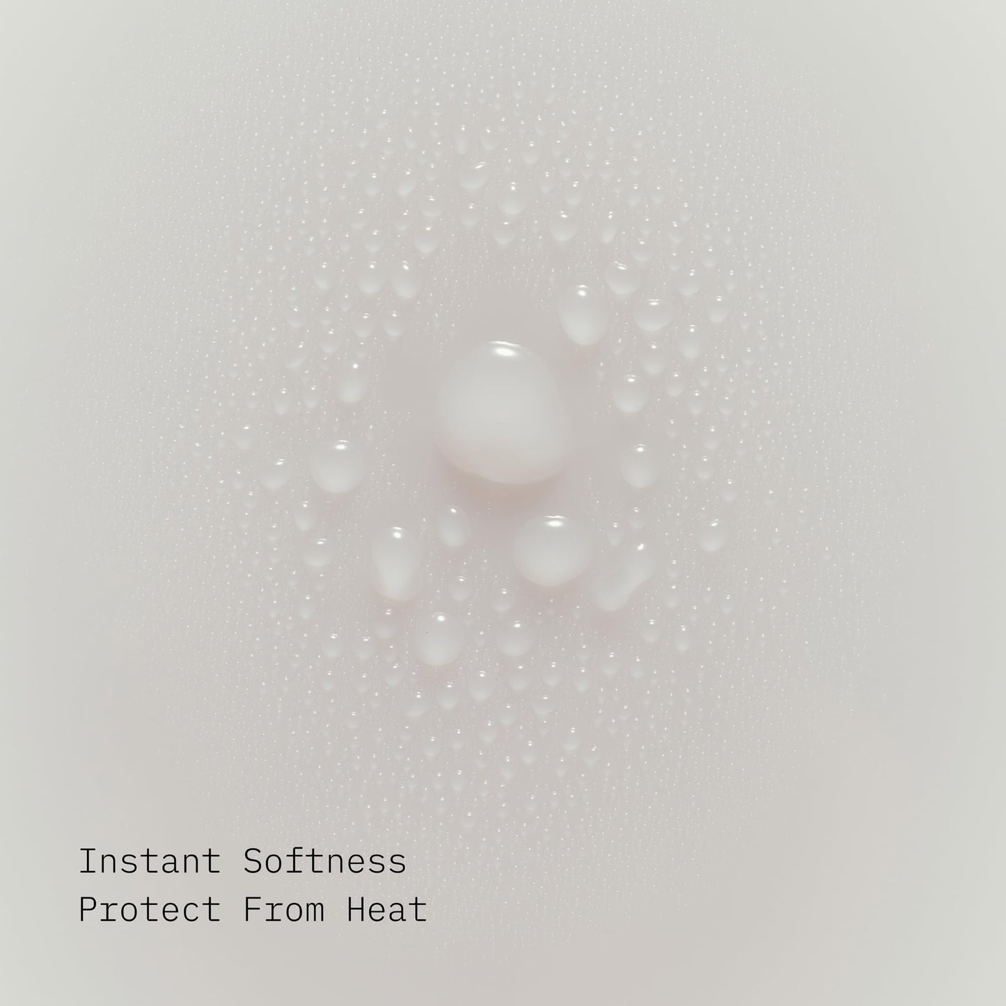 AG Care thermal protectant spray protecting hair from heat styling damage.