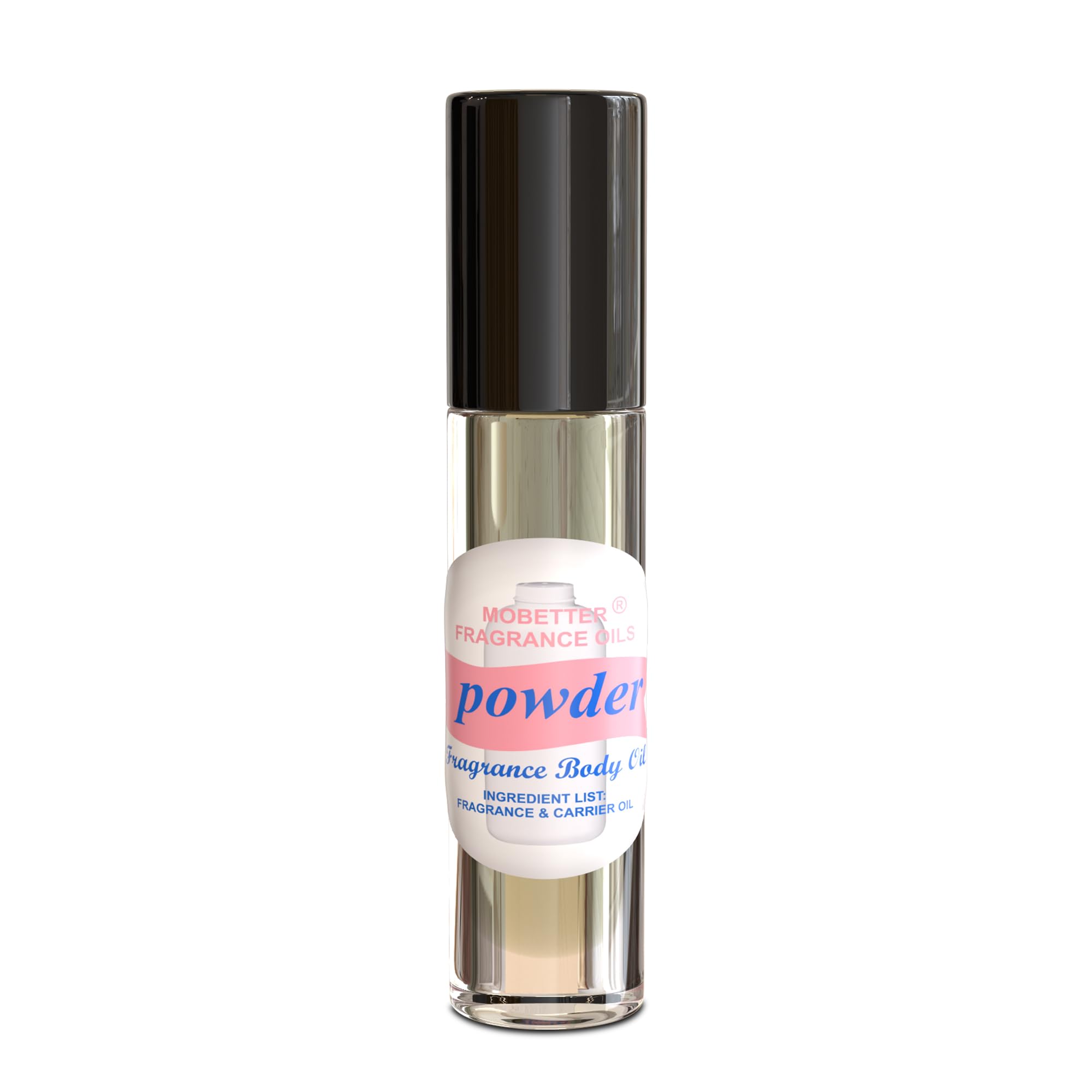 MoBetter Fragrance Oils 10 milliliter unisex body oil packaging