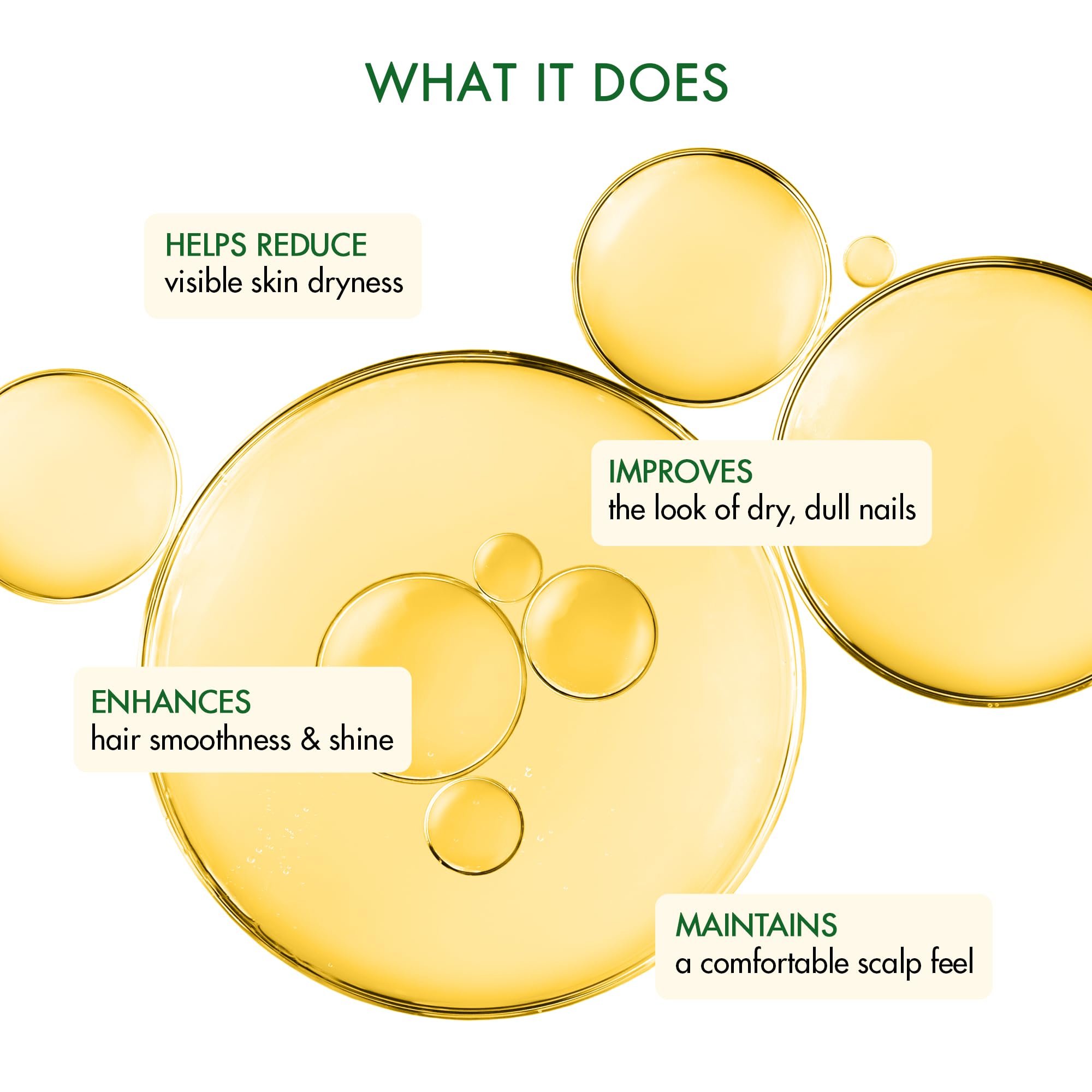 Person applying Majestic Pure jojoba oil to hair and skin