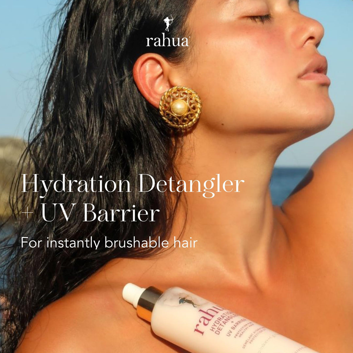 Rahua Hydration Detangler Spray back label ingredients