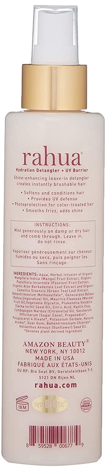 Premium imported organic hair detangler spray packaging box and bottle