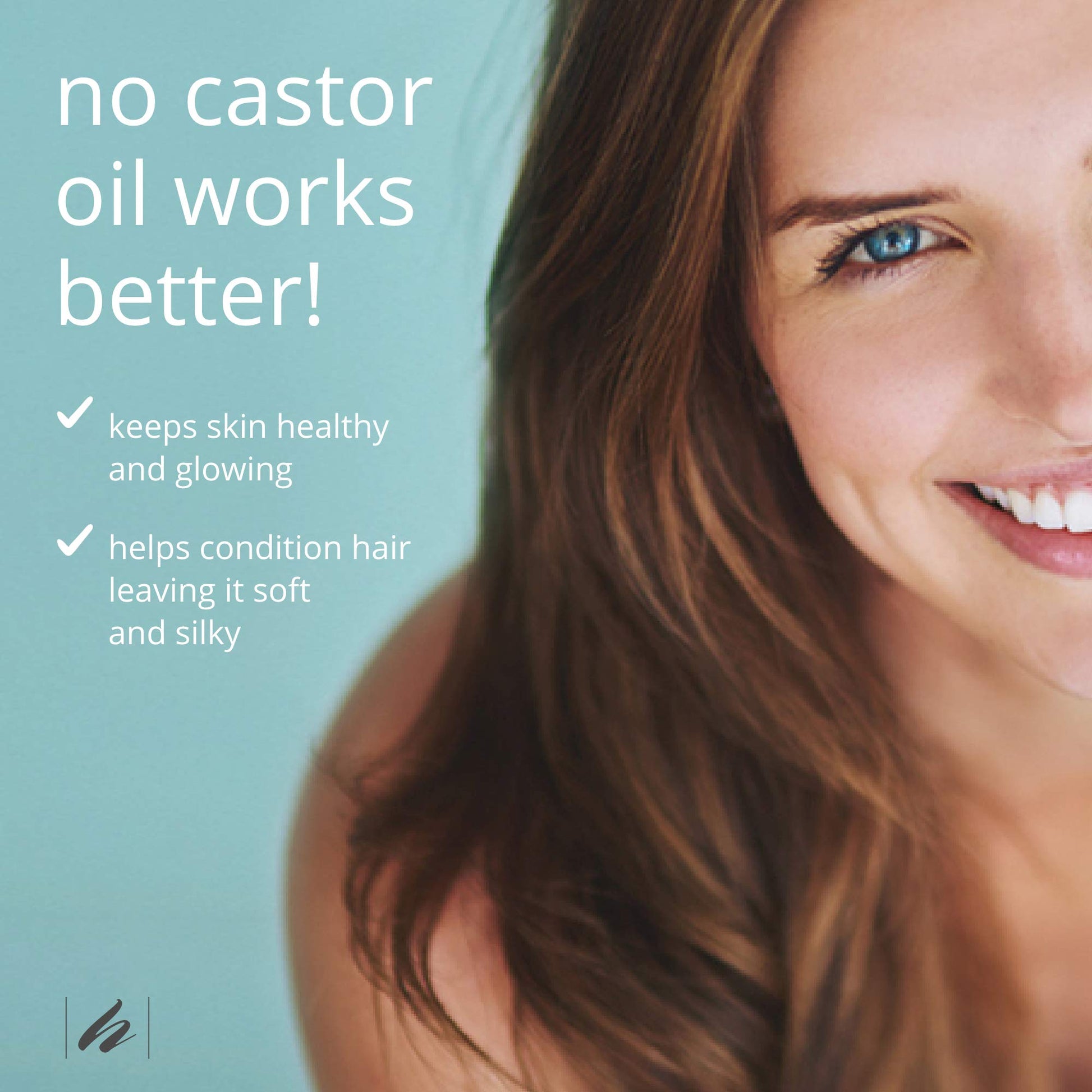 Home Health Castor Oil for hair and scalp conditioning application