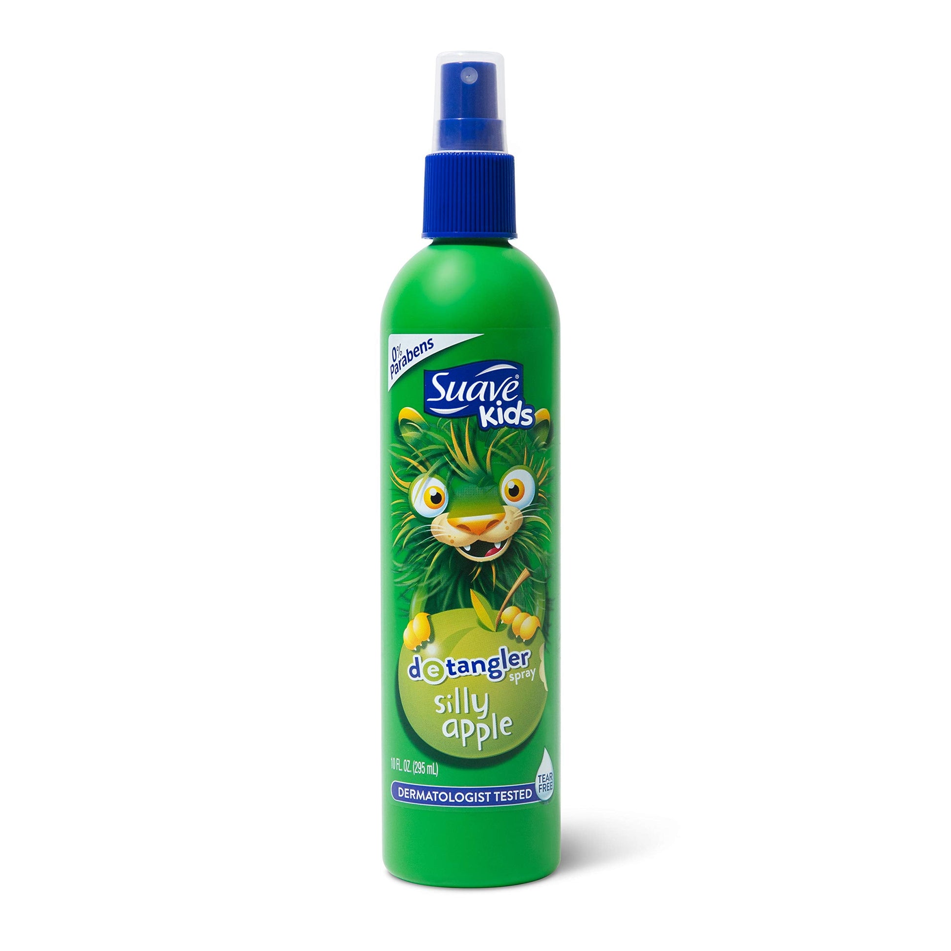 Suave Kids hair detangler spray 10 fluid ounce bottle back label ingredients