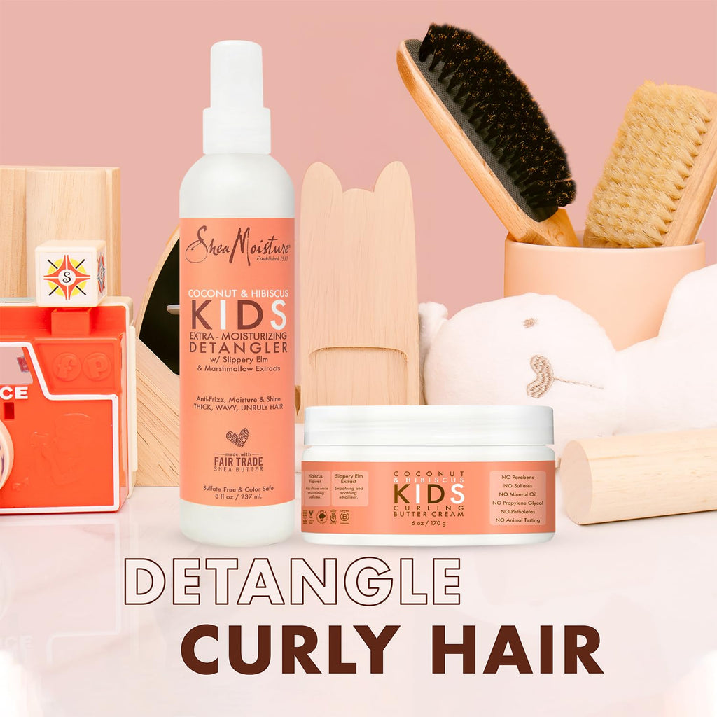 SheaMoisture Extra Moisturizing Detangler Spray eight Fluid Ounce bottle