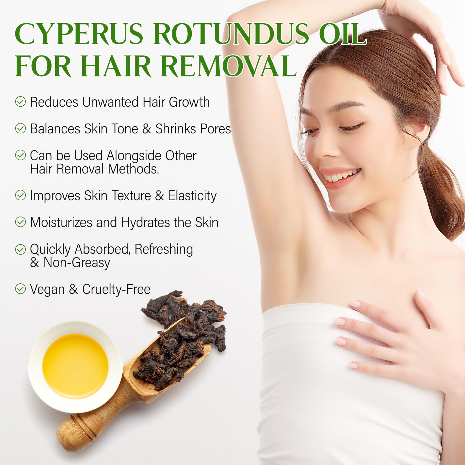 Gogiftgo Cyperus oil texture and application example