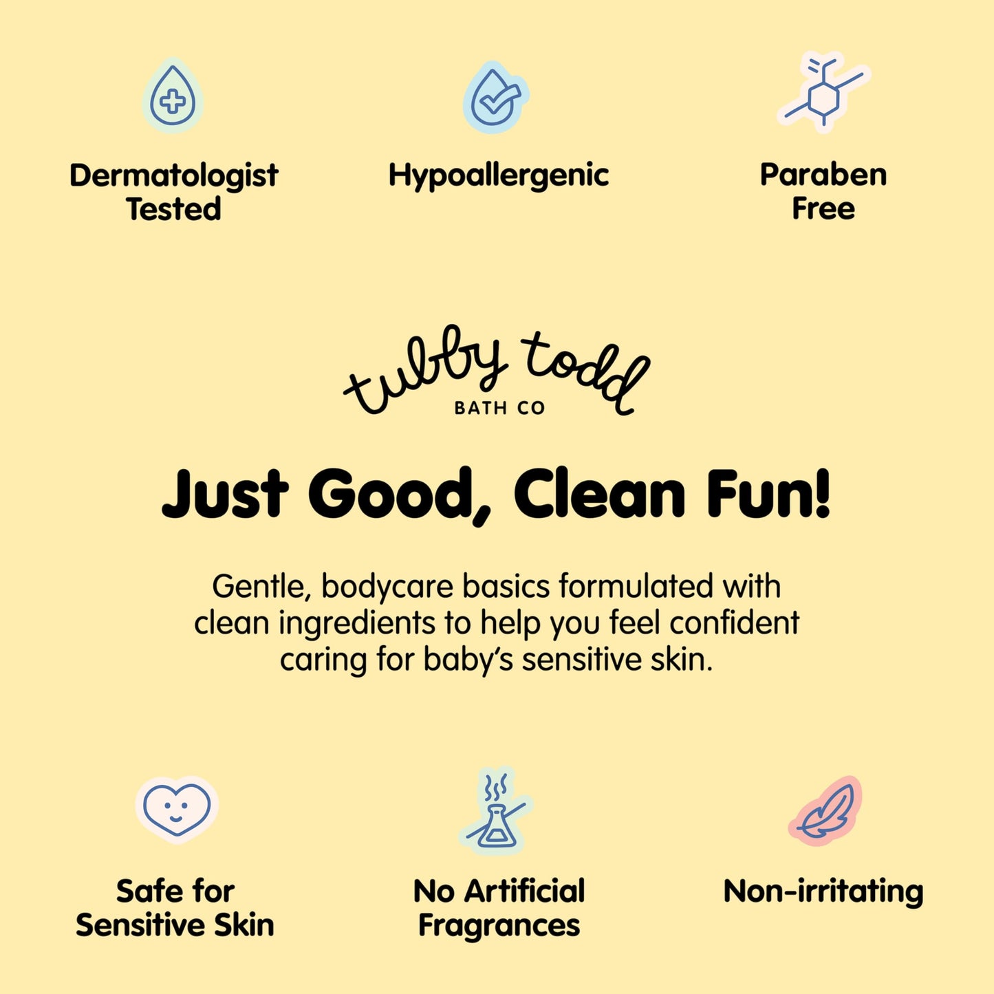 Tubby Todd kids hair care bundle pack featuring Lemon CrÃ¨me scent detangler