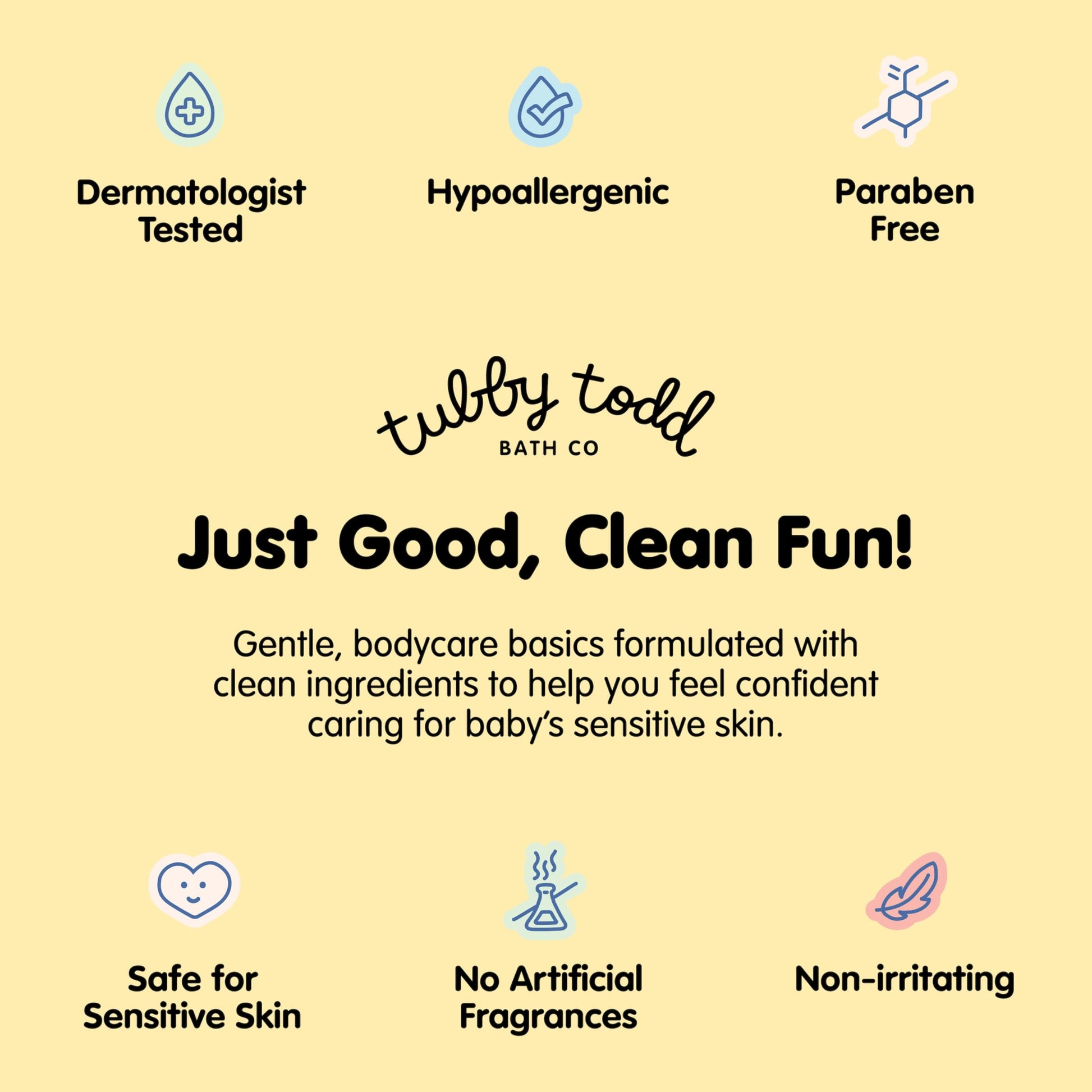 Tubby Todd kids hair care bundle pack featuring Lemon CrÃ¨me scent detangler