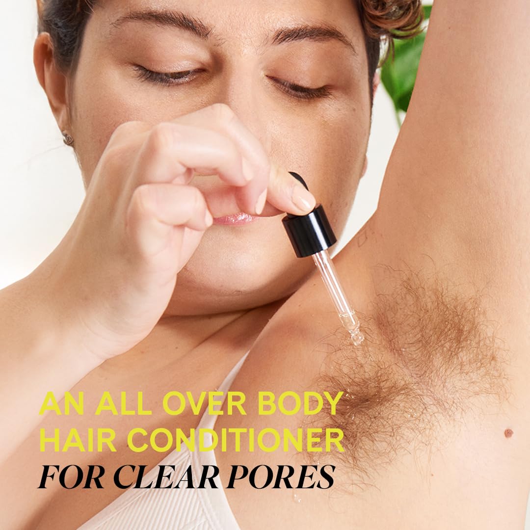 Fur Ingrown Hair Oil application on bikini line