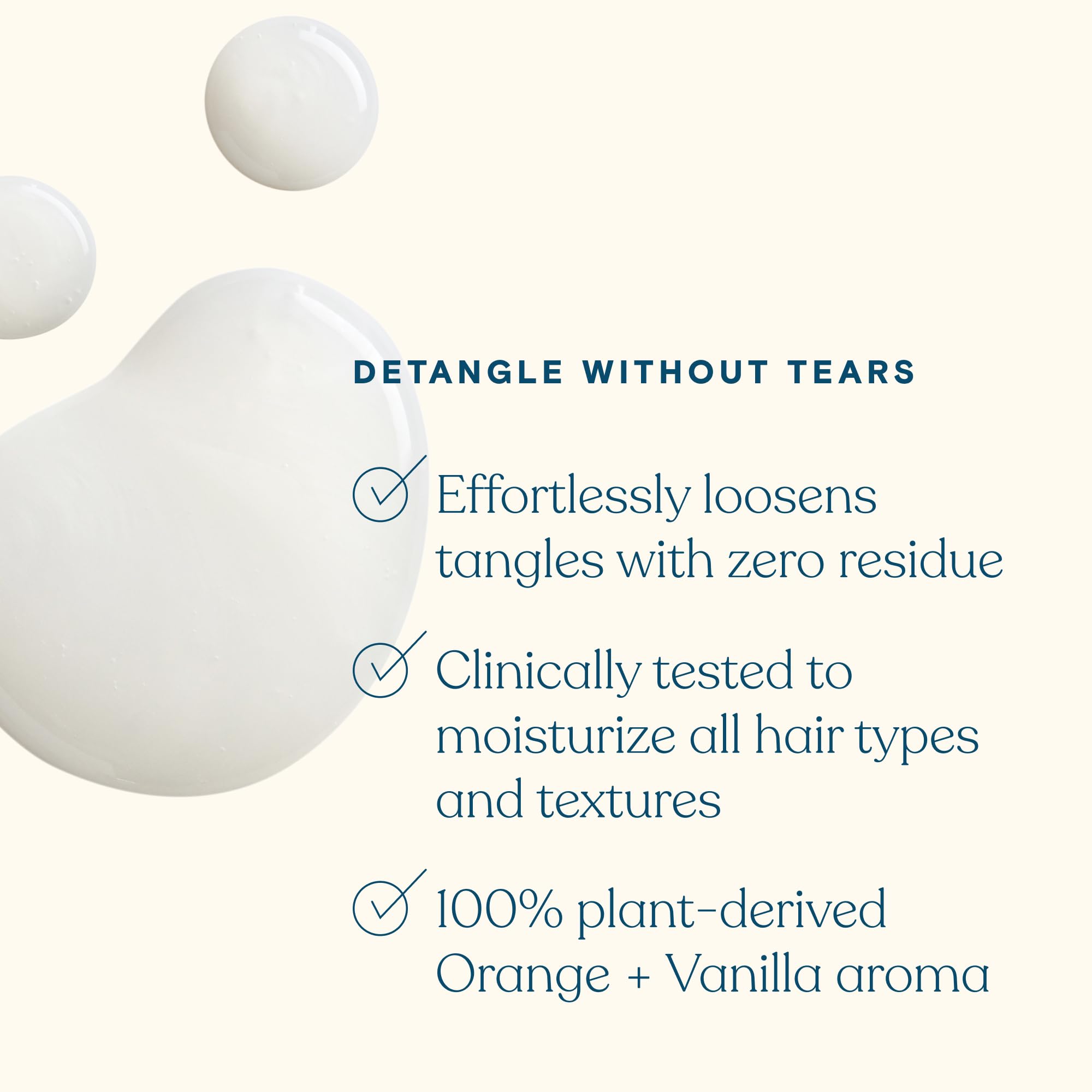Pipette kids detangling spray bottle highlighting the orange and vanilla variant labels