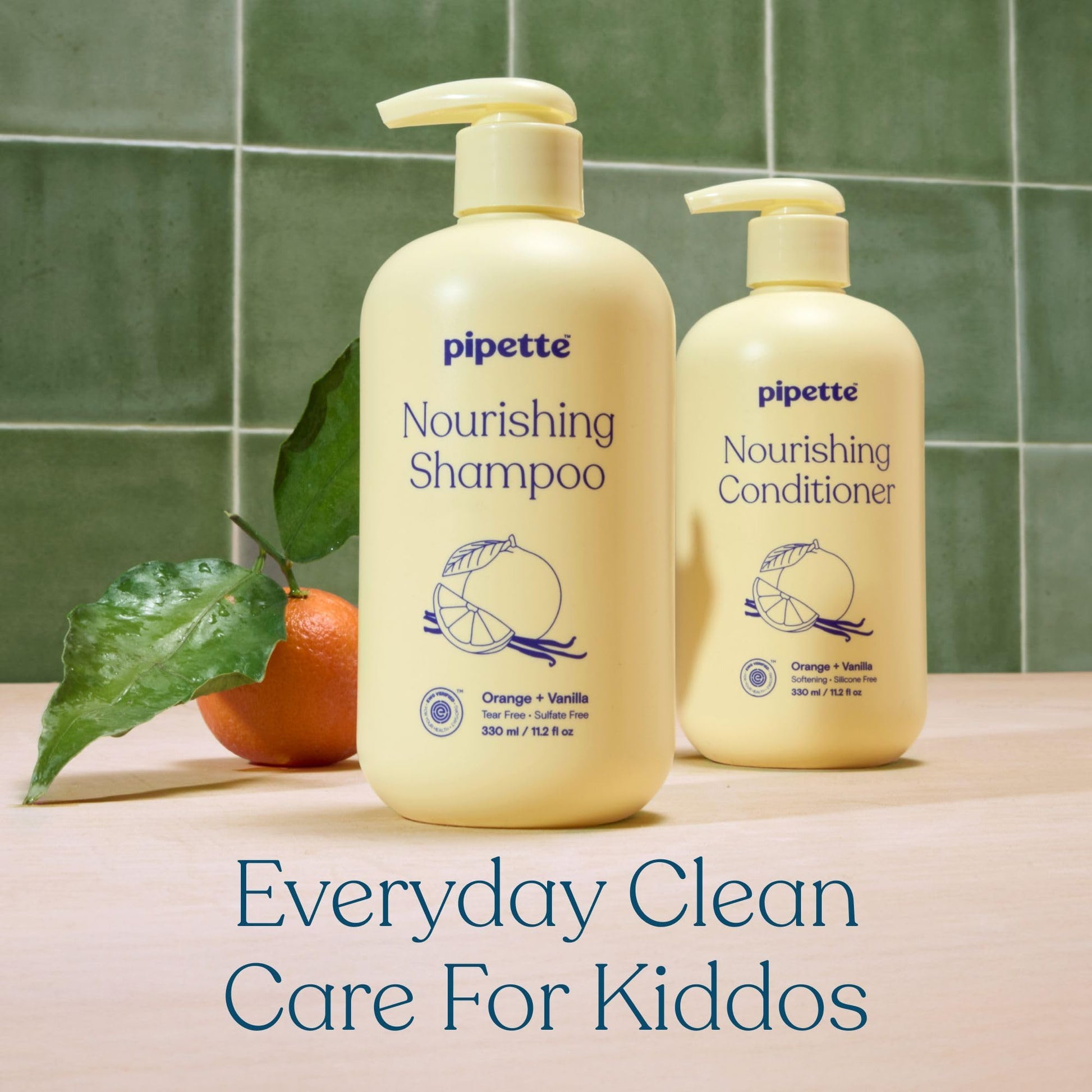 Pipette kids silicone free leave in conditioner spray for daily use