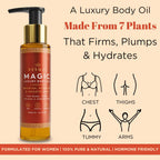 Besque magic body oil lifestyle application on arm