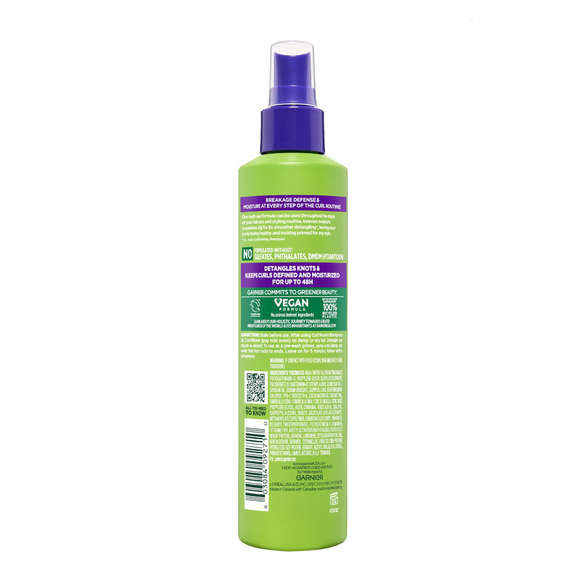 Garnier Fructis Curl Knot Melter packaging angle view