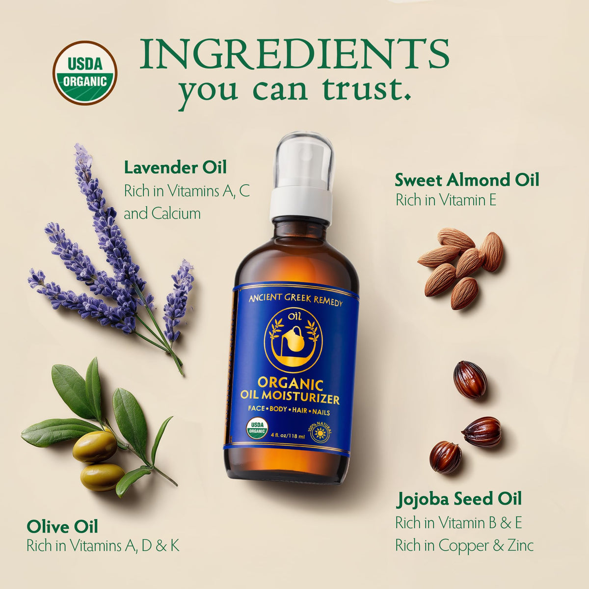 Ancient Greek Remedy hydrating oil lifestyle application scene