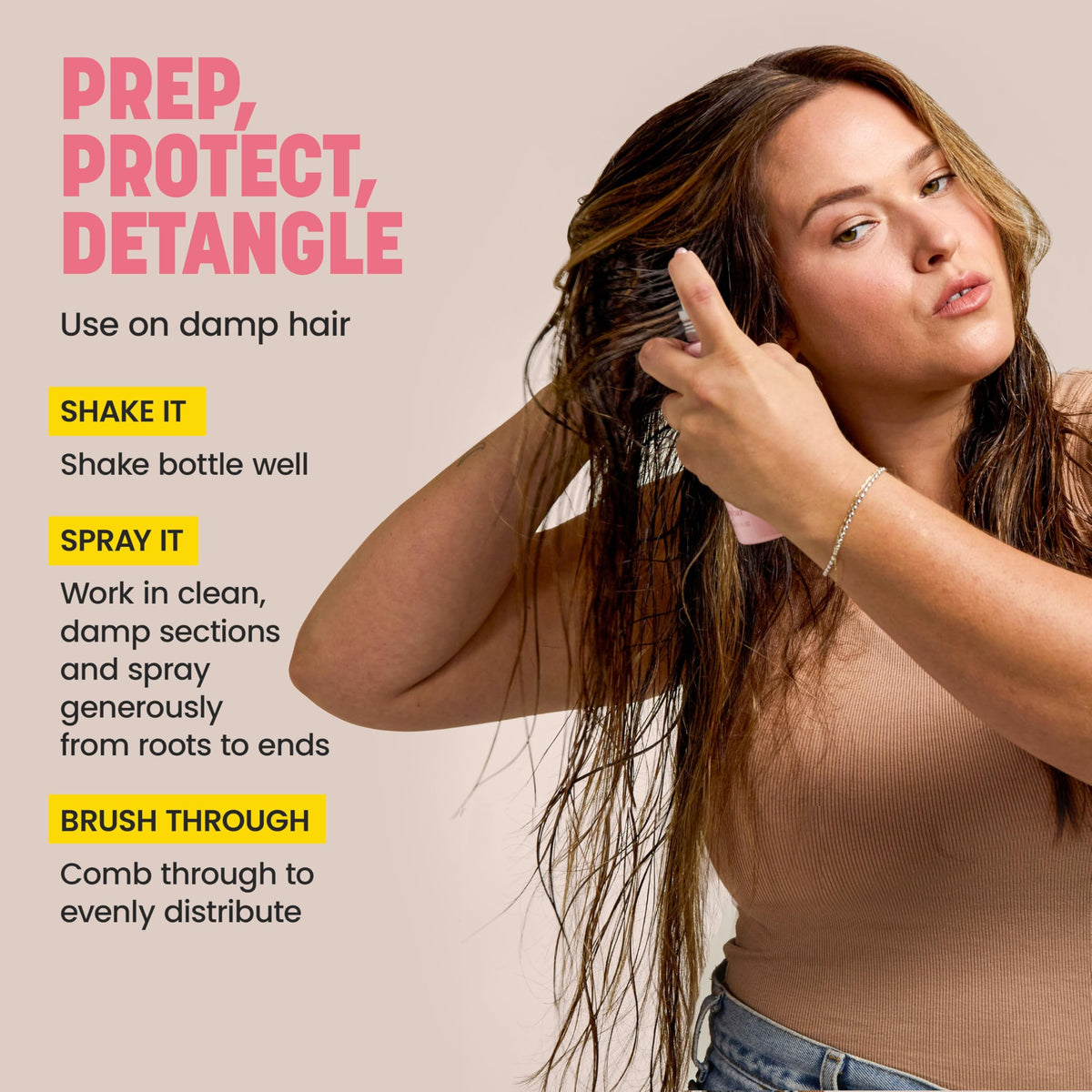 Drybar Prep Rally styling spray bottle displayed against a clean background.