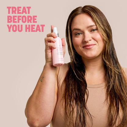 Drybar sulfate free lightweight detangling mist for color treated hair packaging