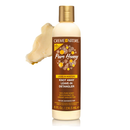 Creme of Nature Pure Honey leave in hair cream for professional detangling care