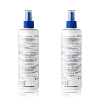 Apple Blossom scented leave-in hair detangling mist product packaging