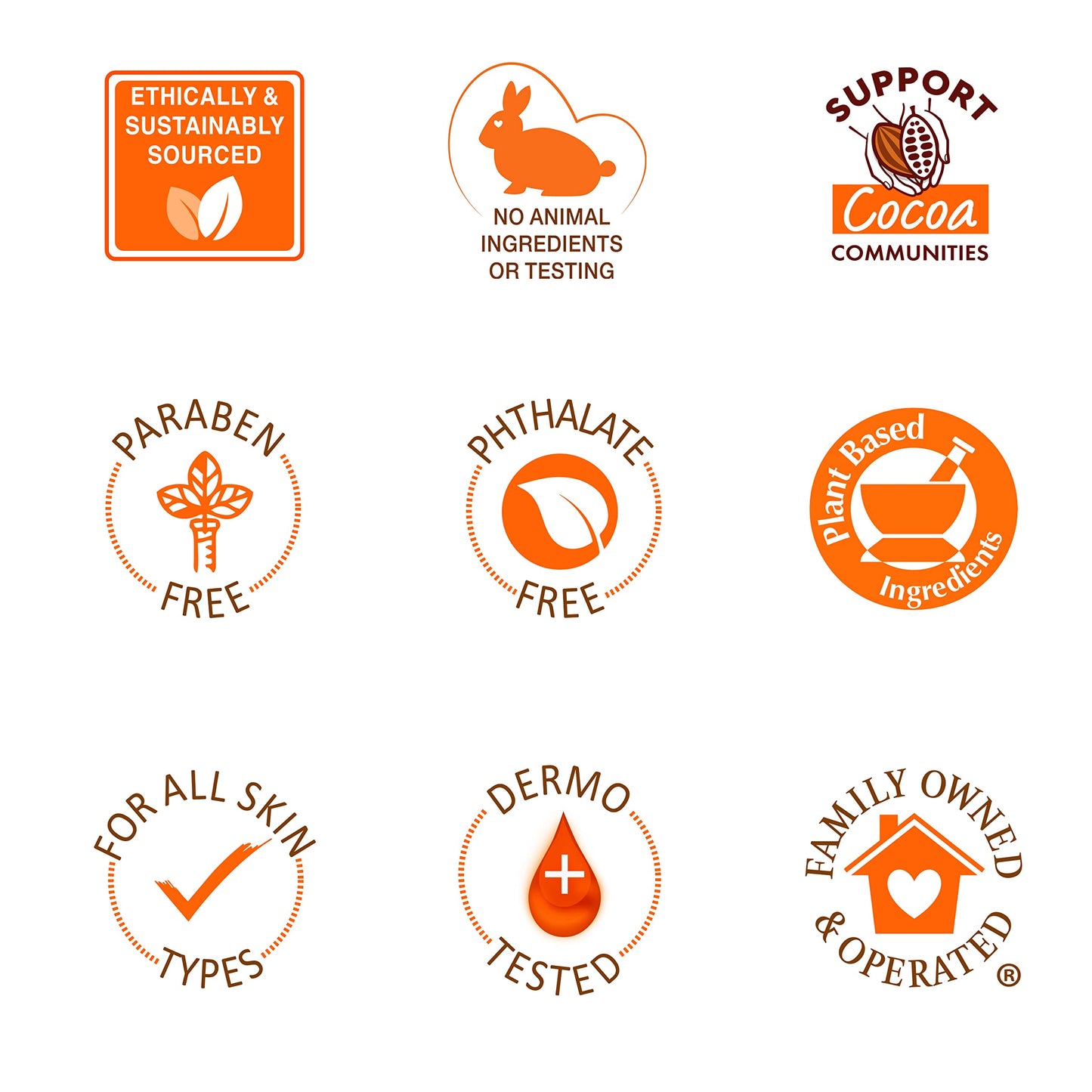 Application of Palmer's body oil on dry skin