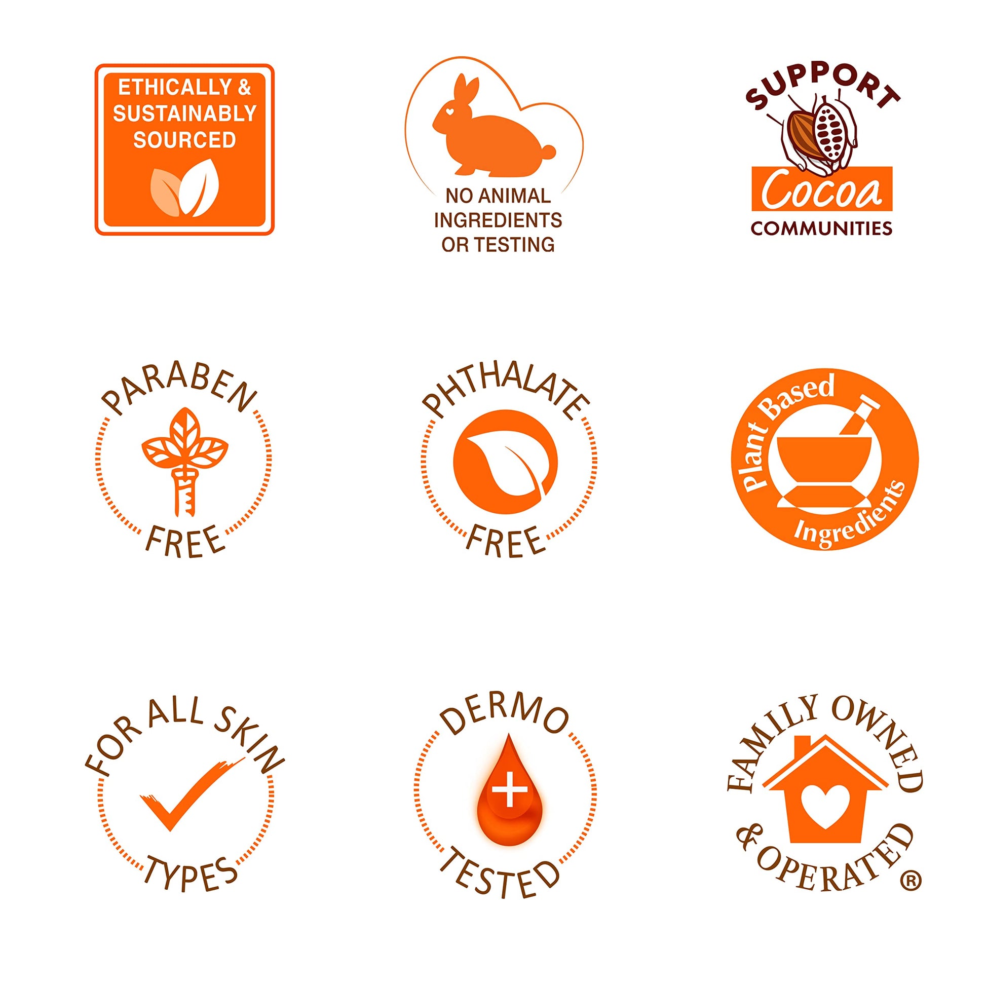 Application of Palmer's body oil on dry skin