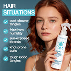 Pacifica coconut milk hair detangler spray back label instructions
