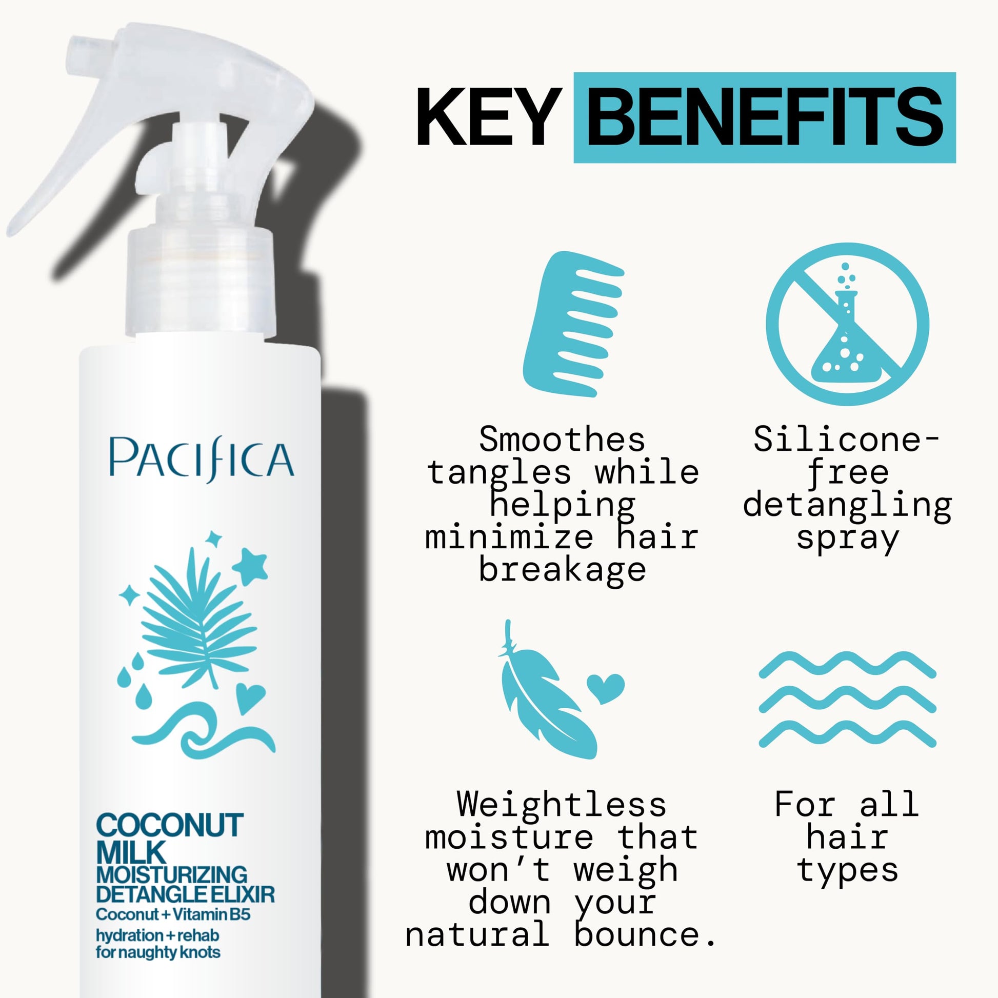 Authentic Pacifica imported beauty products on table