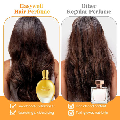 Easywell hair conditioner spray bottle in a travel handbag