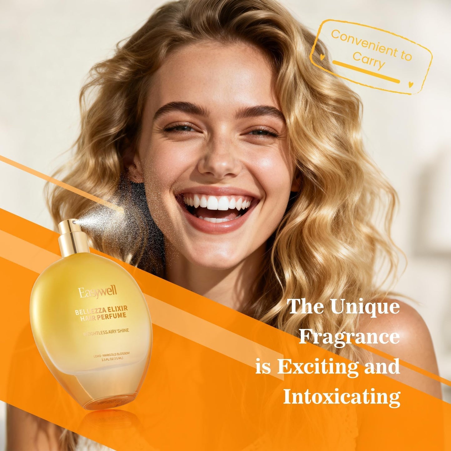 Easywell Hair Perfume collection set packaging