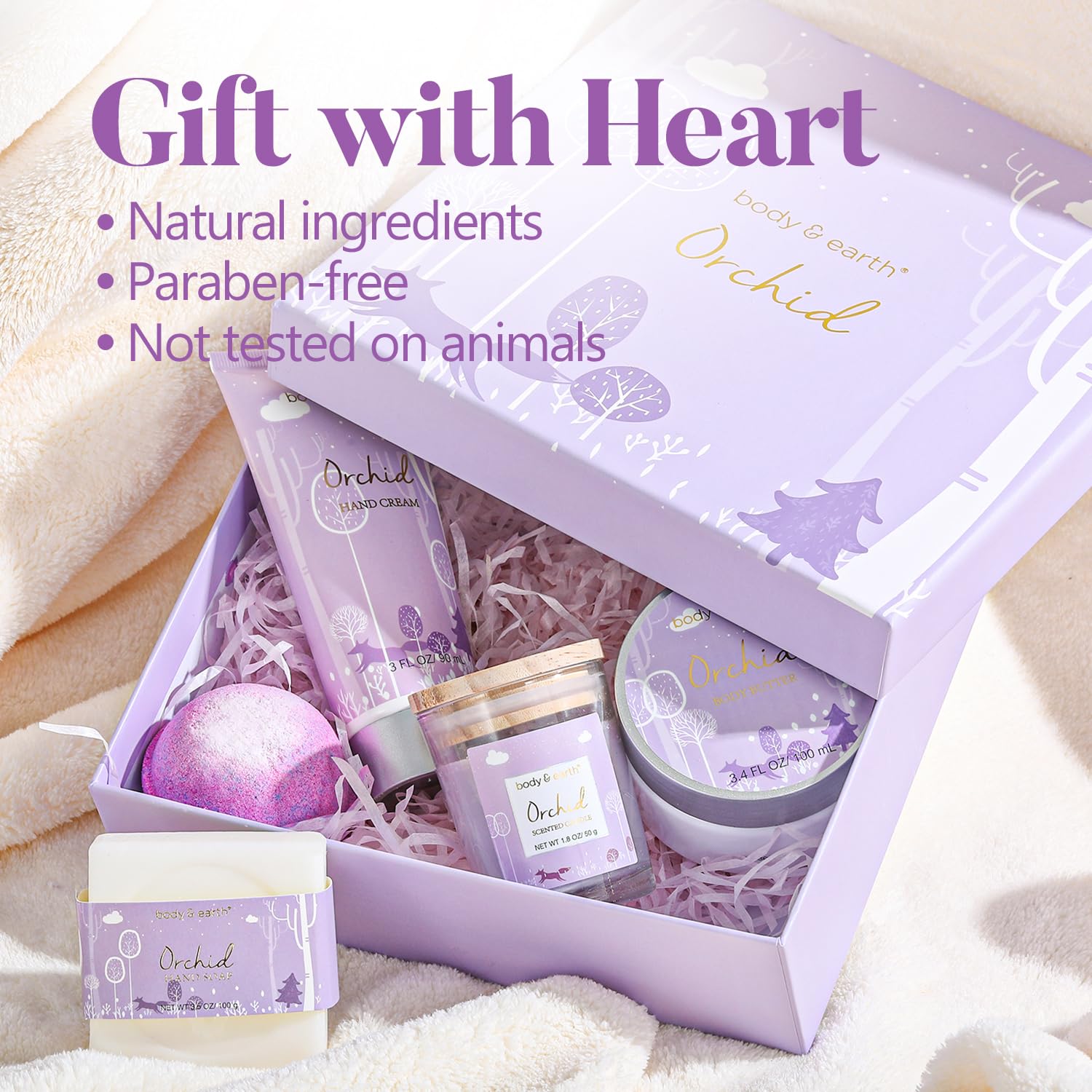 Body & Earth moisturizing body butter and hand cream