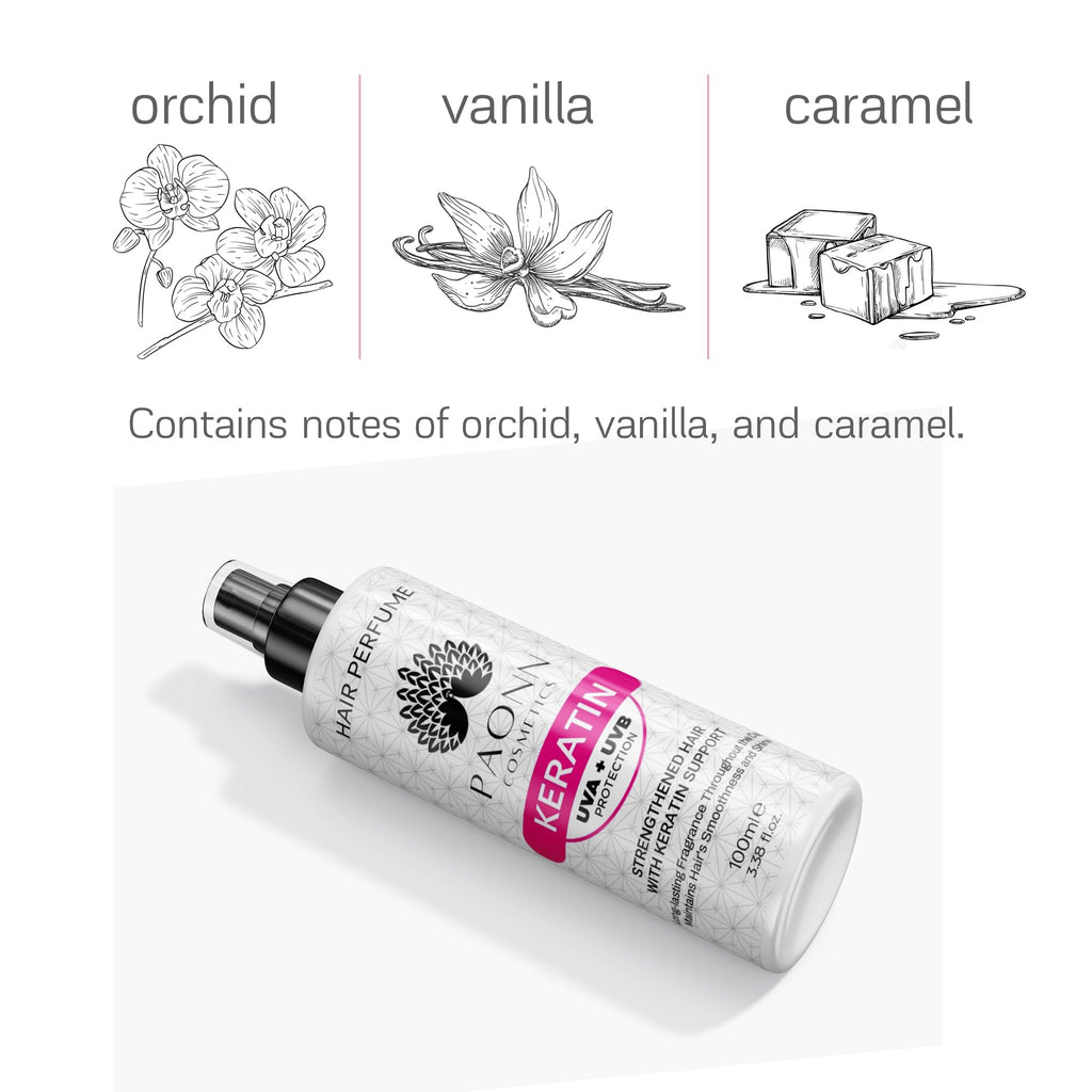 Paonn keratin hair mist product side profile