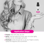 Paonn keratin hair perfume premium box packaging
