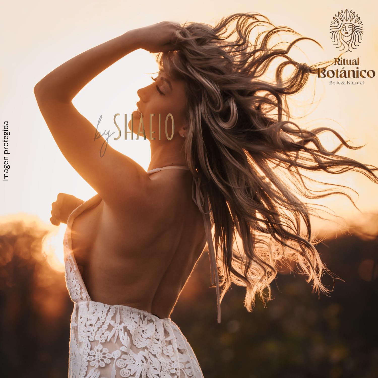 Back label of Ritual Botanico hair styling product