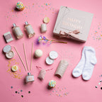 Packaging and gift box presentation for women celebration