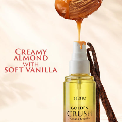 Mine almond and vanilla hair mist spray nozzle