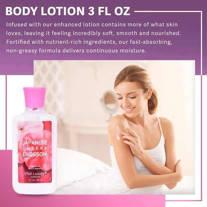 Vital Luxury Japanese Cherry Blossom fragrance mist spray.