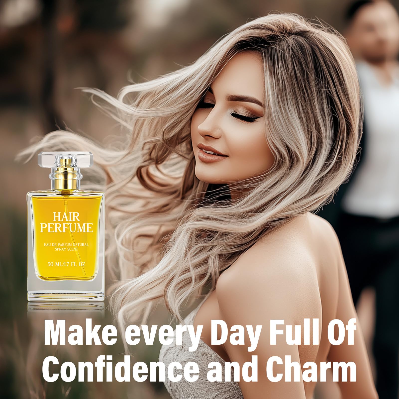 Premium pheromone hair fragrance spray for women