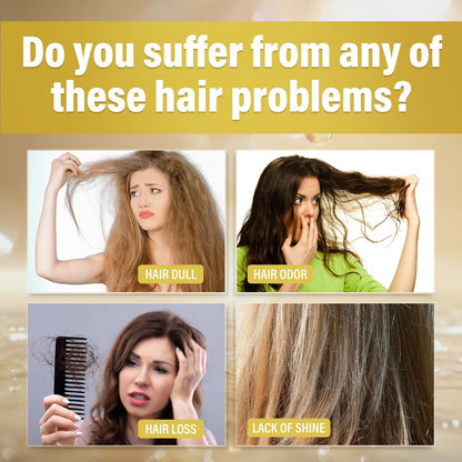 Hajoyful hair perfume spray application for shine