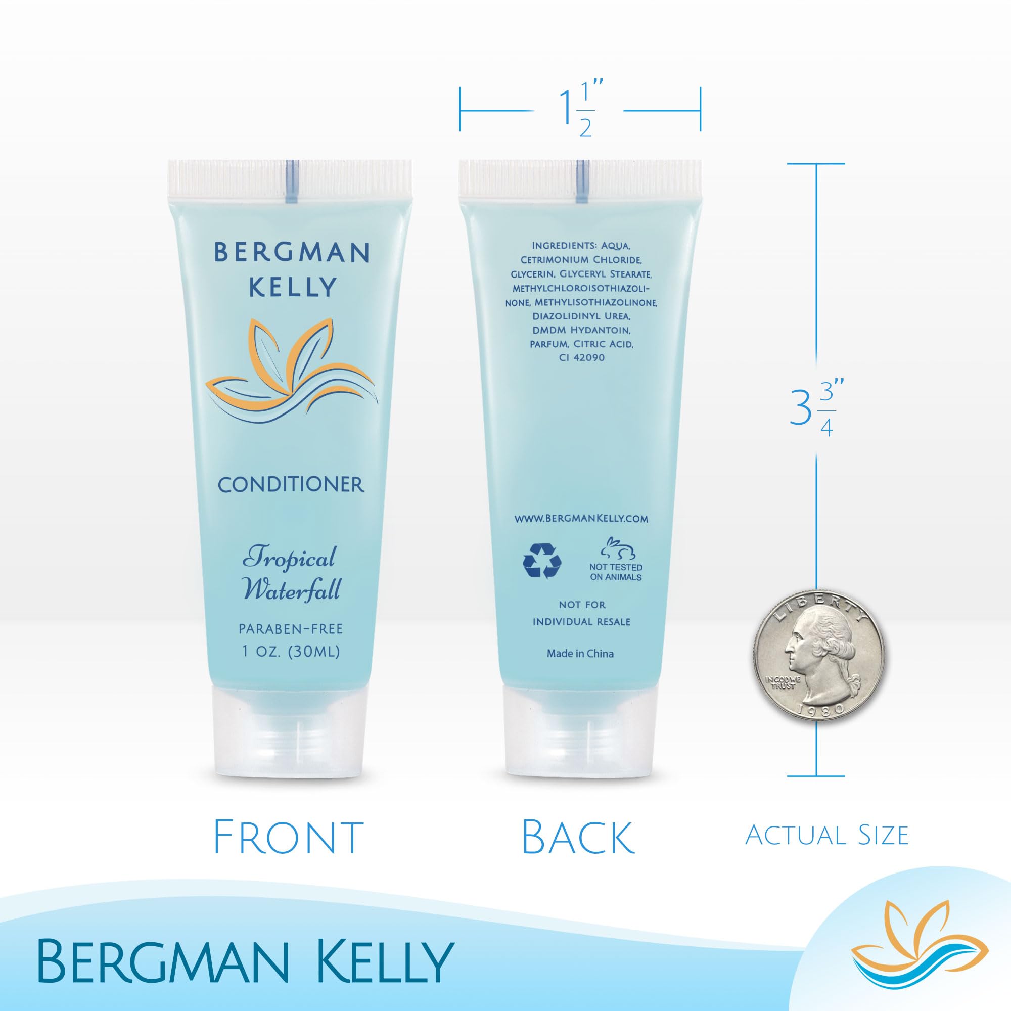 Bergman Kelly conditioner bottle 1 Fluid Ounce packaging