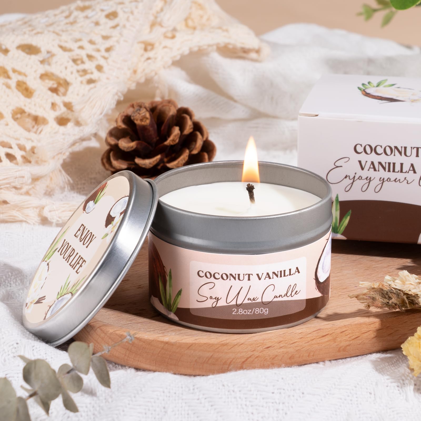 Lucotiya body scrub and lotion beauty gift set