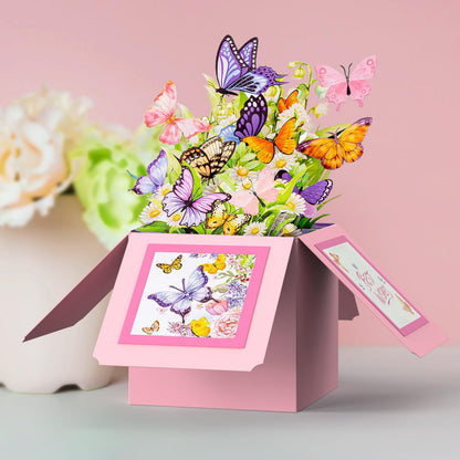Gift set arranged for birthday celebration display