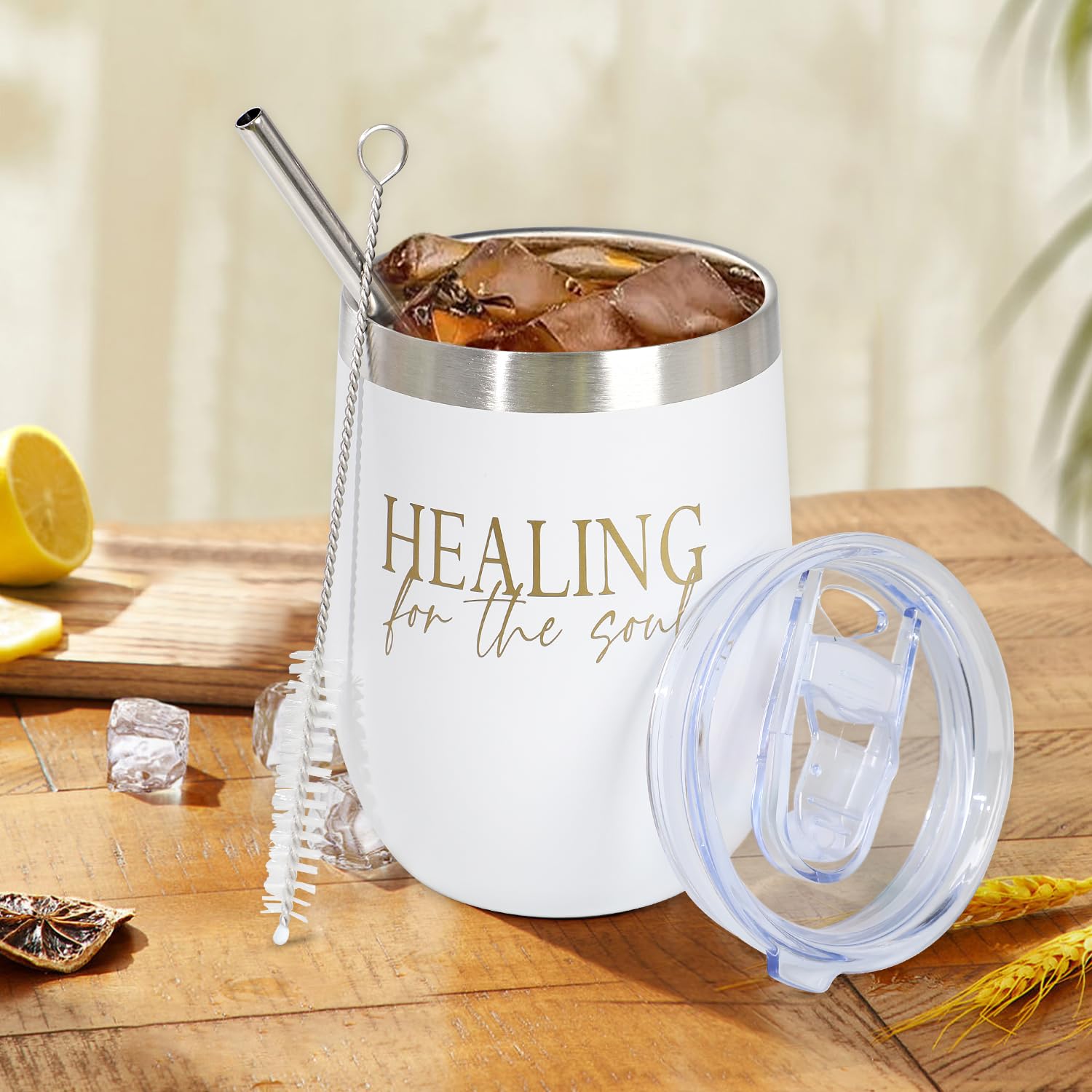 Scented candle and spa essentials included in Giftpeak gift basket