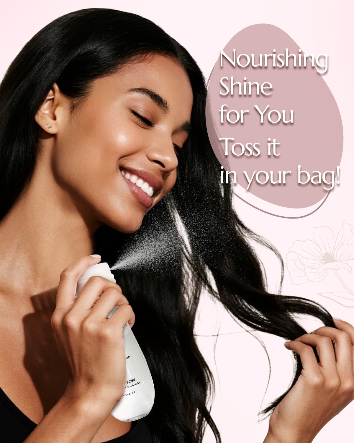 Bonnet Queen nourishing hair perfume cap and nozzle design