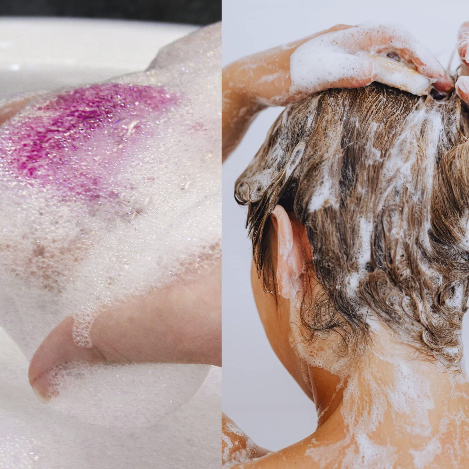 Delicate rose shaped paper soap petals for luxury bath