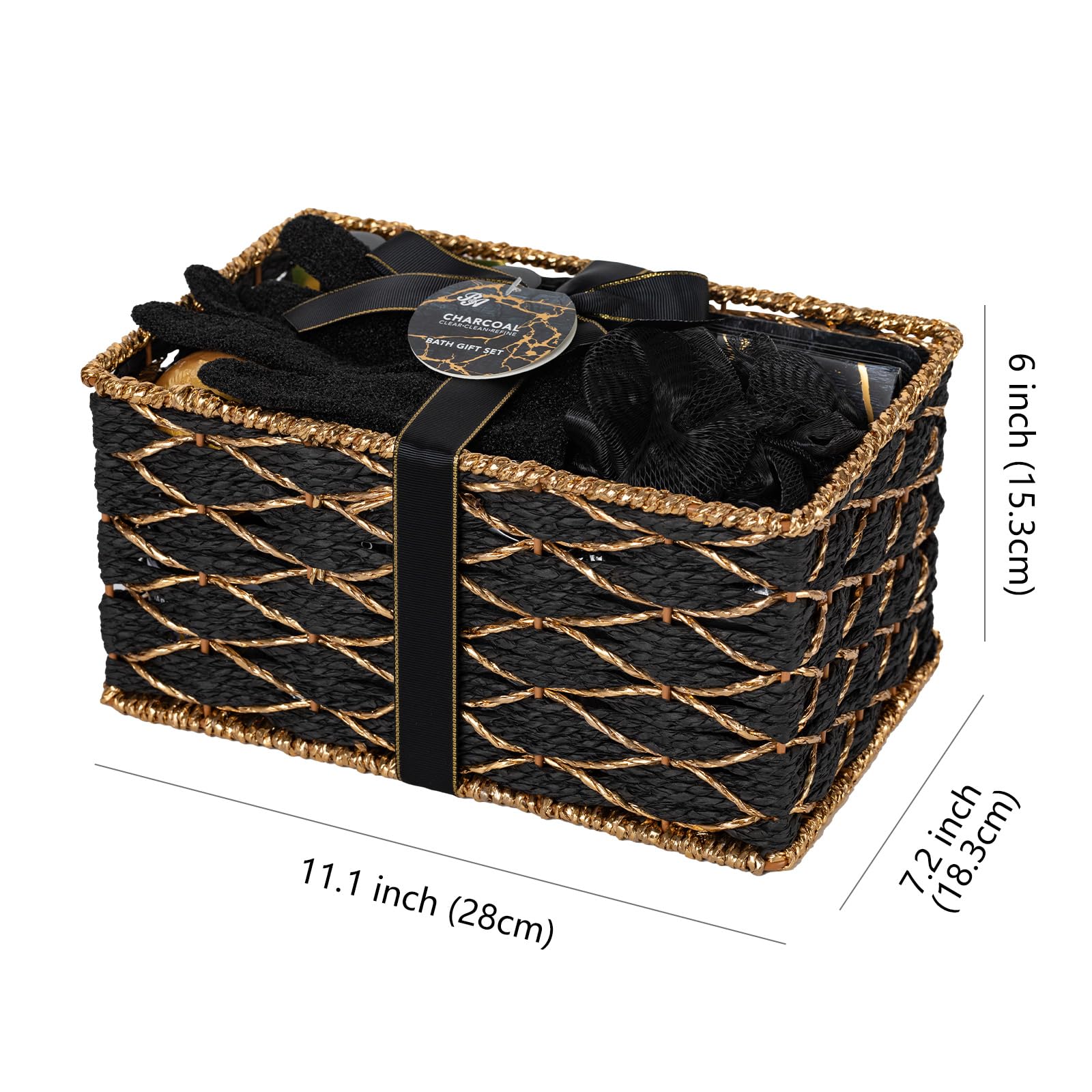 Hitrees spa gift set featuring body lotion and shower gel bottles