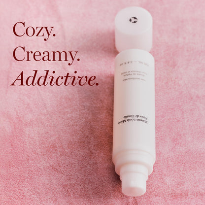 Luxury fragrance mist bottle on a clean background