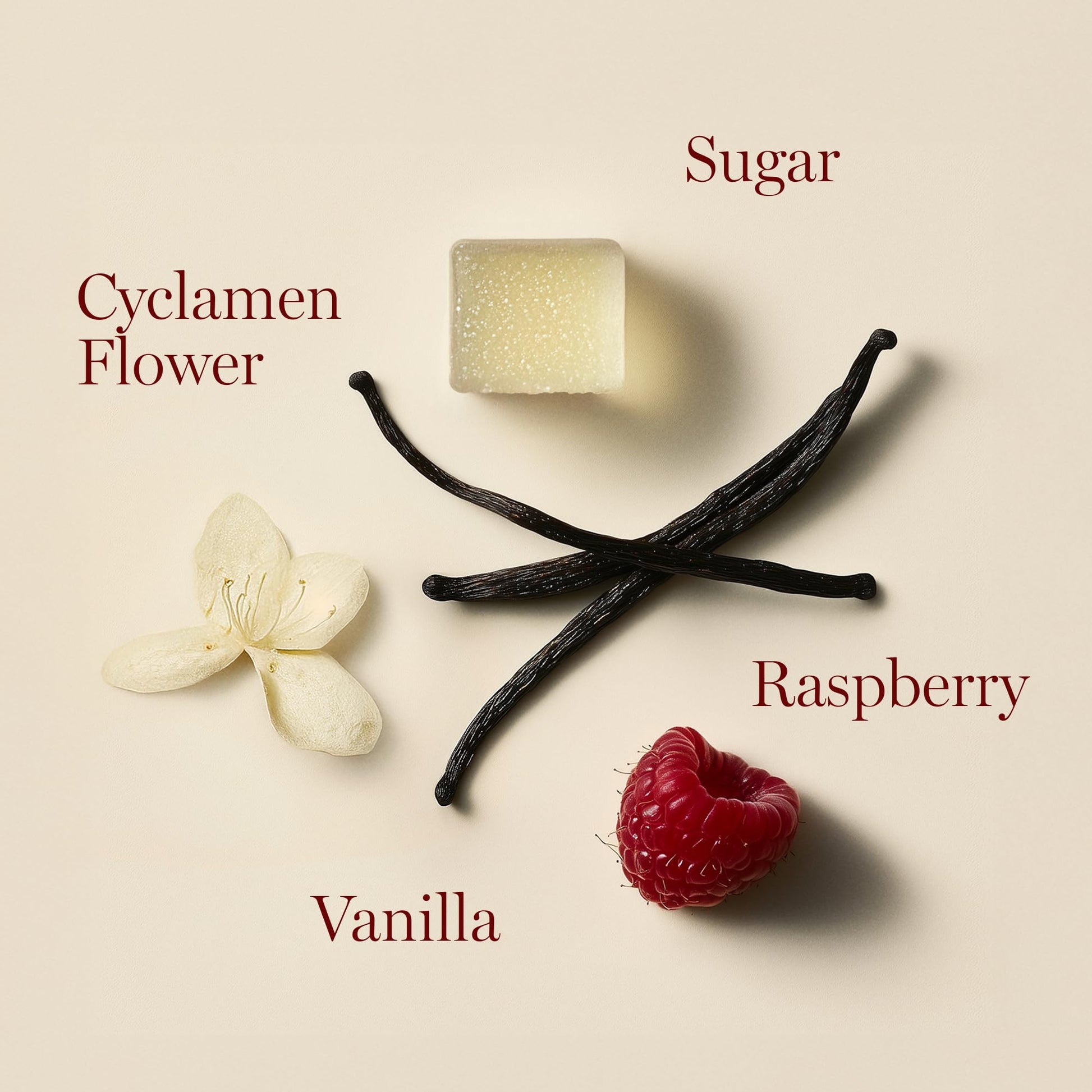 Fleur de Vanille hair and body mist label detail