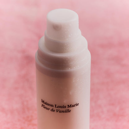 Side view of Maison Louis Marie mist bottle showing capacity