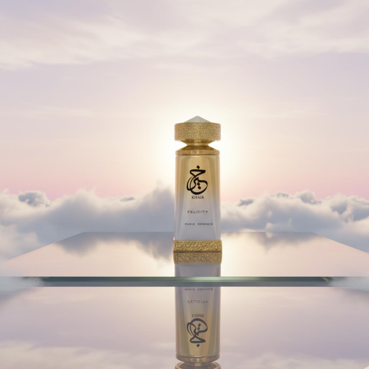 Luxurious packaging of Paris Corner Khair Felicity fragrance