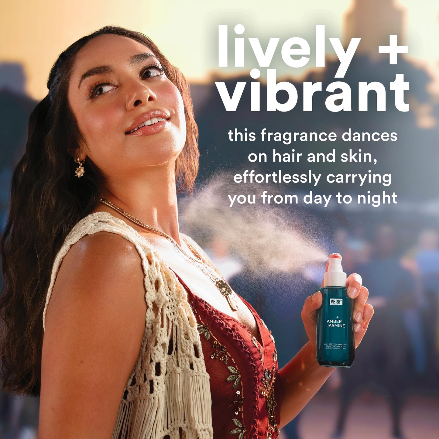 Luxury Verb hair and body perfume mist for daily use