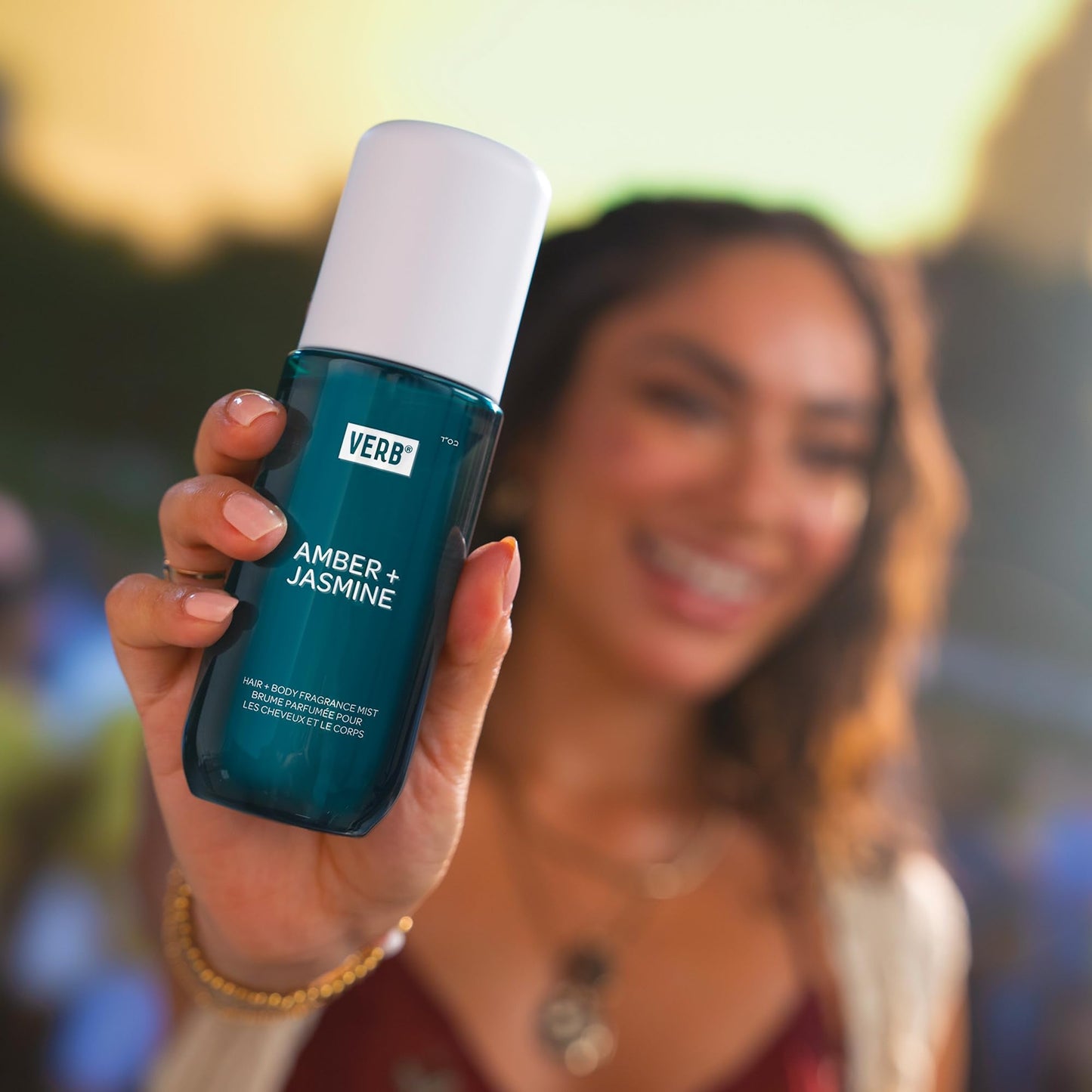 Refreshing hair and body fragrance mist by Verb